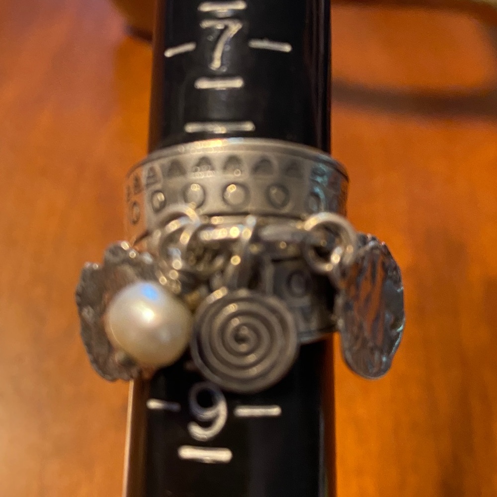RARE SILPADA FUN Cha-Cha Charm ring - size 8 more of an 8-1/2 - Picture 6 of 10